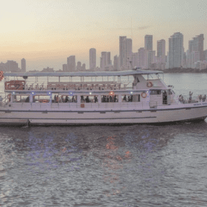 Atardecer barco bequia